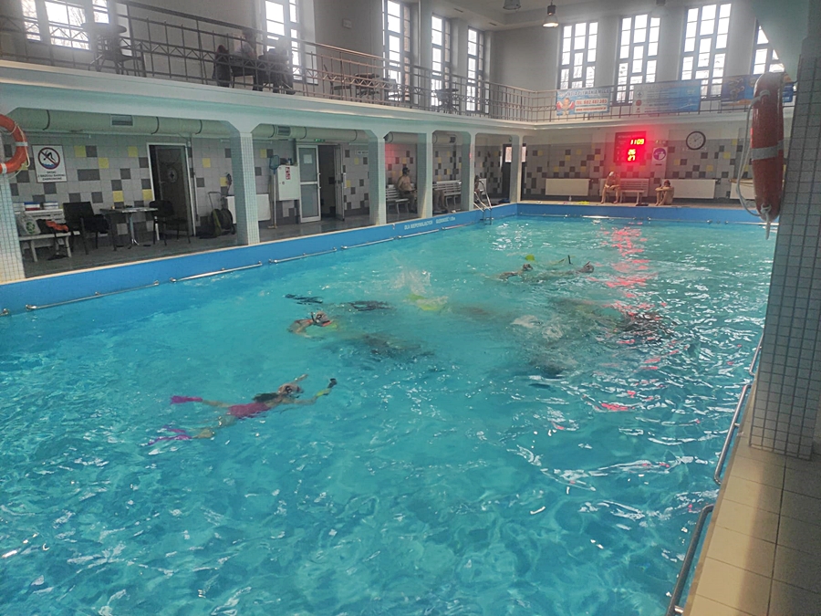 Hokej pod wodą Walenie Siemianowice Śląskie Trening 26 XI 2022. Koniec Walenia czyli Amatorska Liga Hokeja Pod Wodą